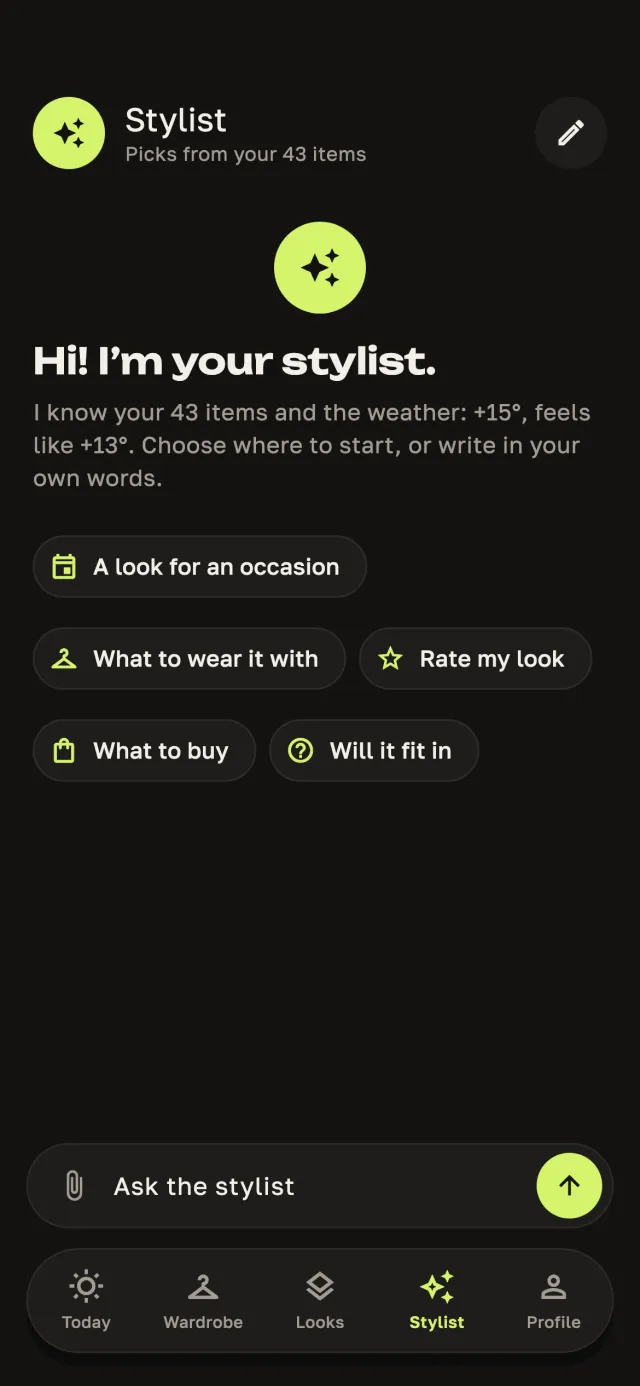 The stylist: a look for an occasion, what to wear it with, will it fit in